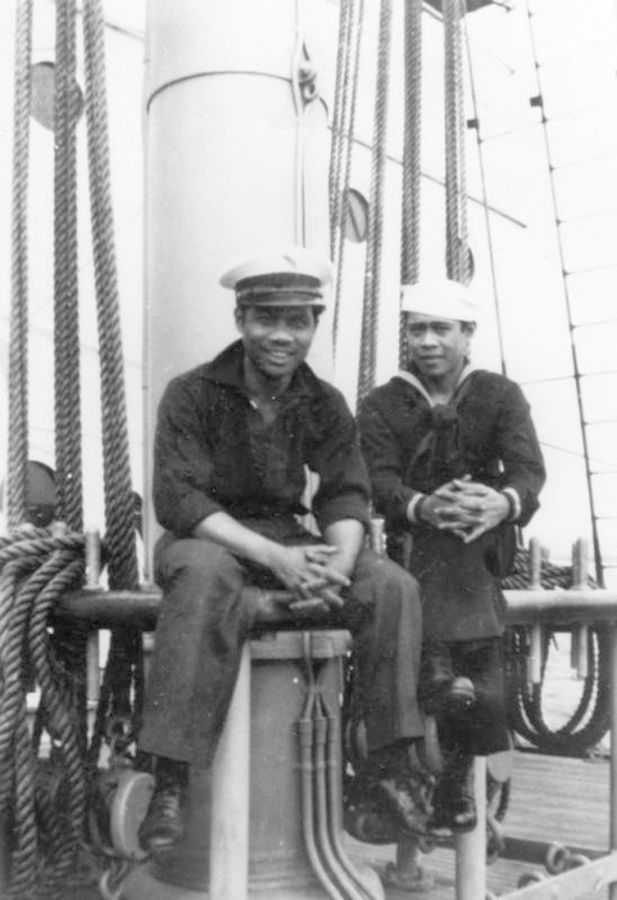 sailors aboard a ship